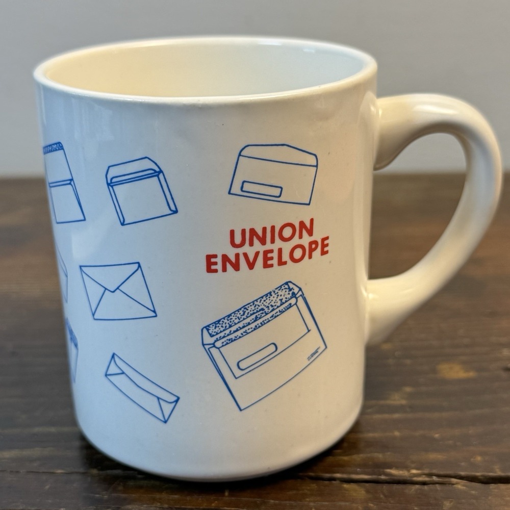 Vintage Union Envelope Mug Envelope Manufacturing Philatelist Post Office